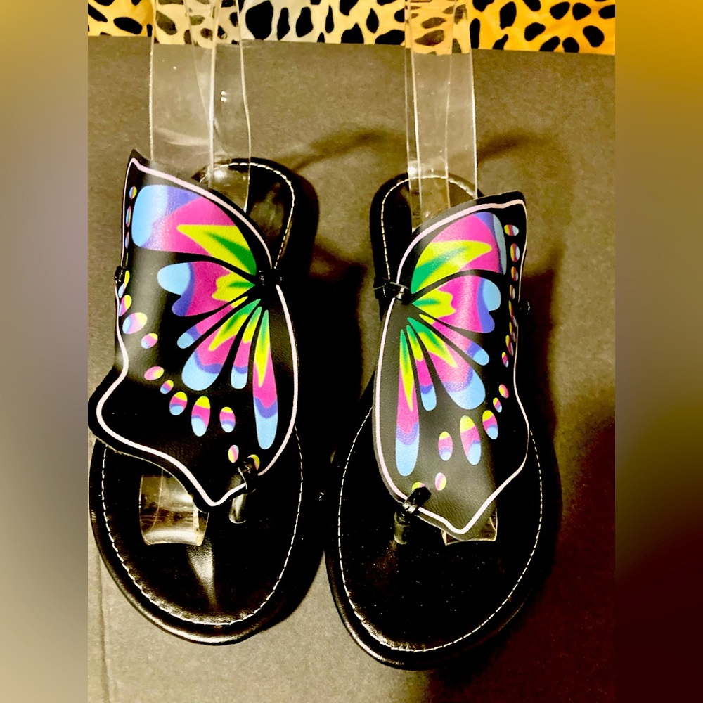 Butterfly sandals